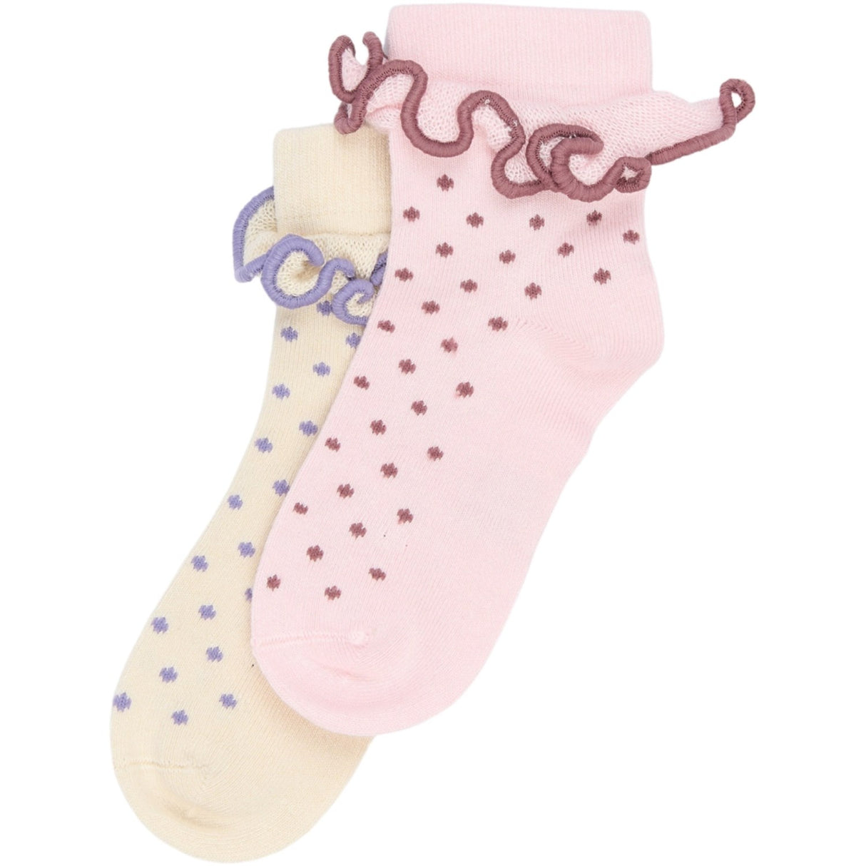 minipop® Rose Quartz Marra Bambus Ankle Strømper 2-Pak