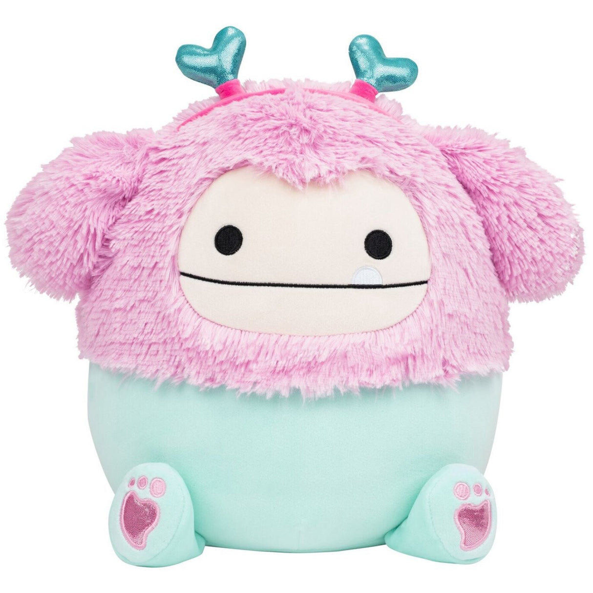 Squishmallows Bessem The Mint And Pink Bigfoot 19 Cm Love