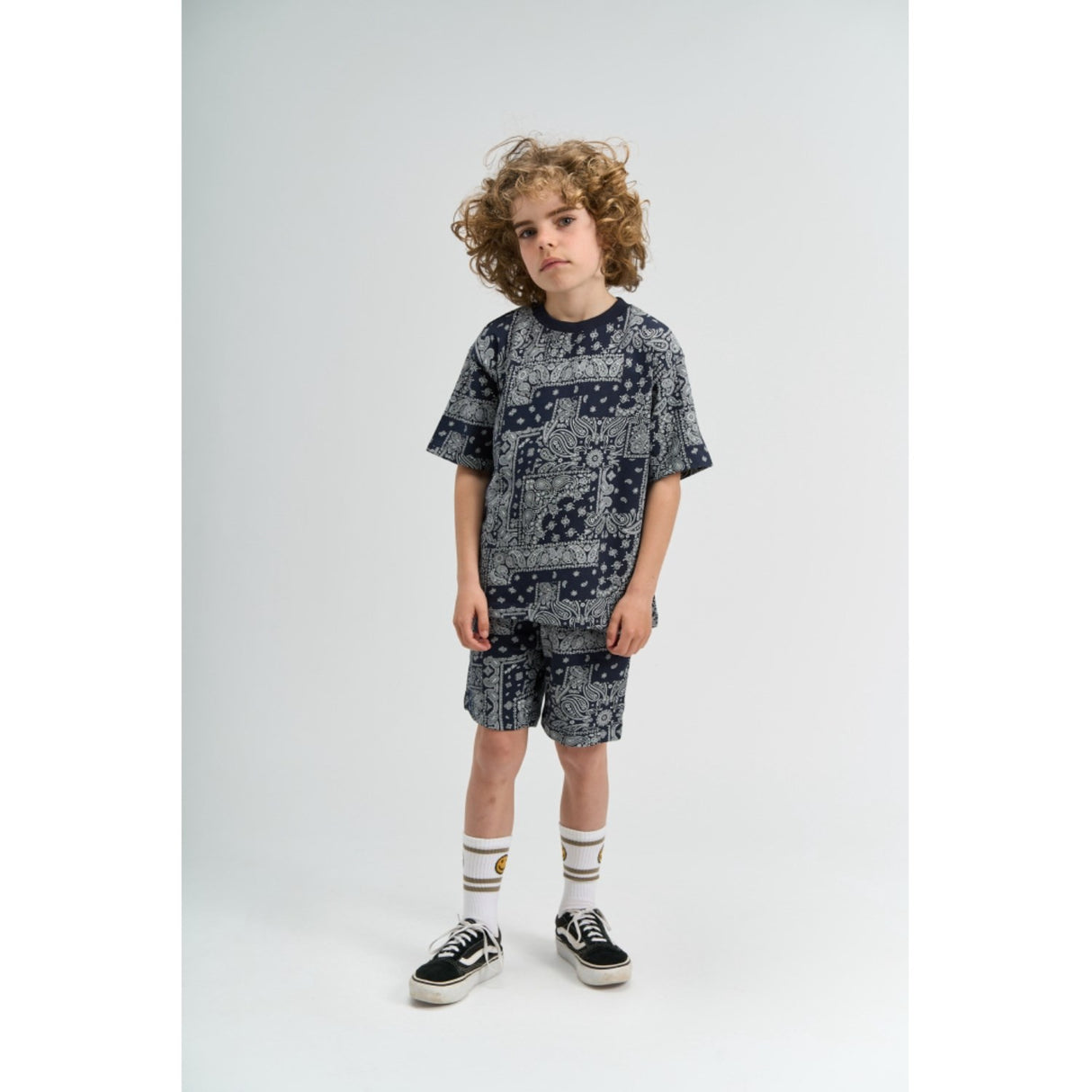 The New Navy Blazer Aop Tnsixten Shorts