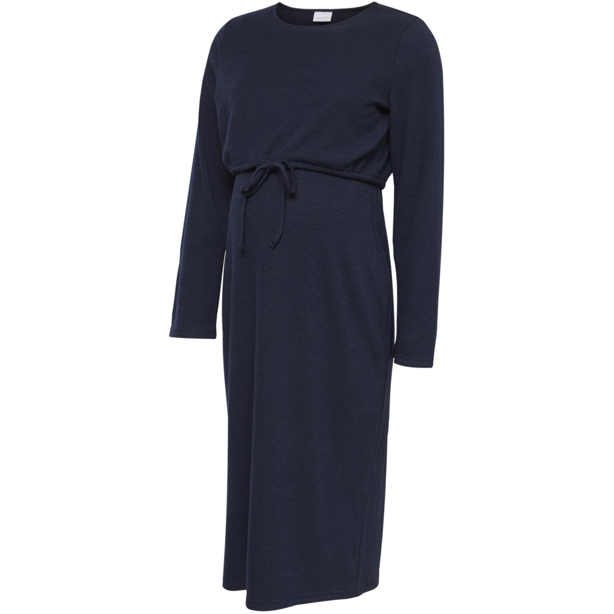 Mama;licious Navy Blazer Mlriga June Ls Midi Kjole 2F
