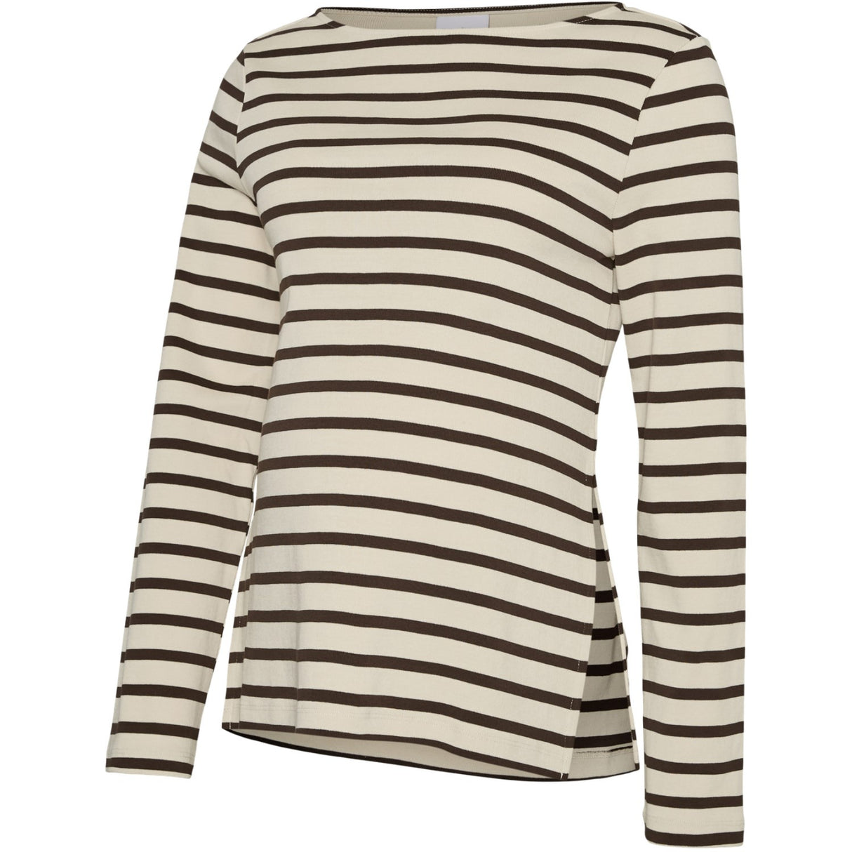 Mama;licious Birch Yd Hot Fudge Mllane Vita Ls Jrs Top 2F