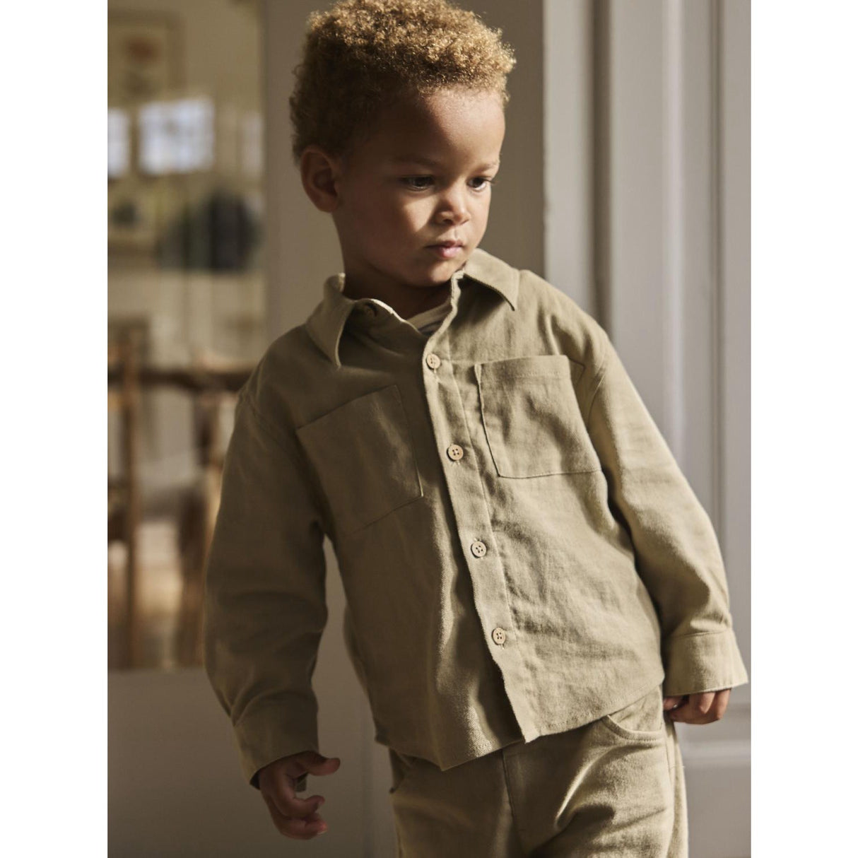 Lil'Atelier Twill Nmmkoa Ls Loose Skjorte Lil