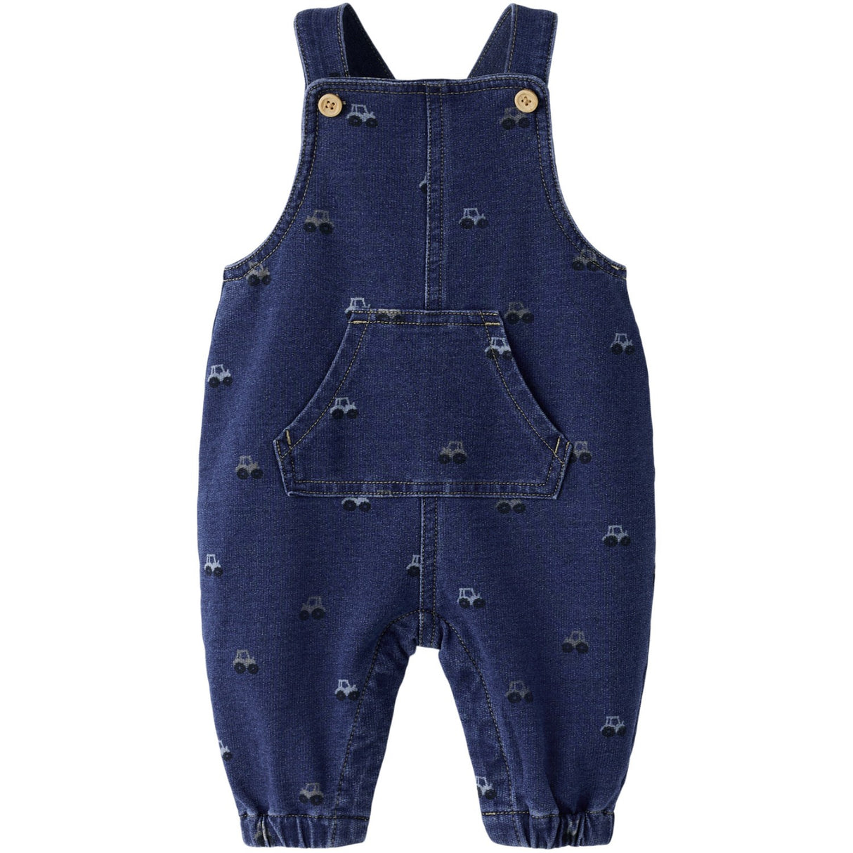 Name It Dark Blue Denim Nbmbarrel R Aop Swe Dnm Overall 2366-Tr