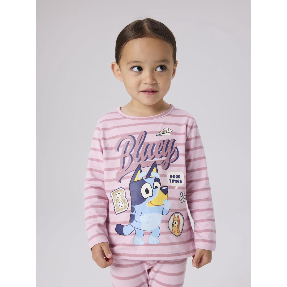 Name It Pirouette Nmfjona Bluey Ls Nreg Top Box Noos Sky