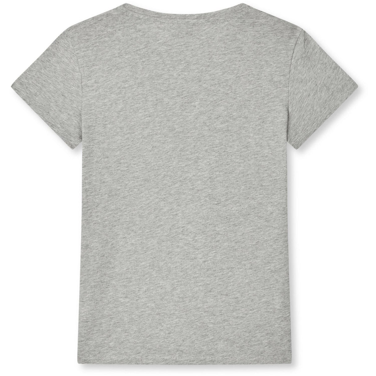 Mads Nørgaard Grey Melange Single Bomuld Tuvina Tee