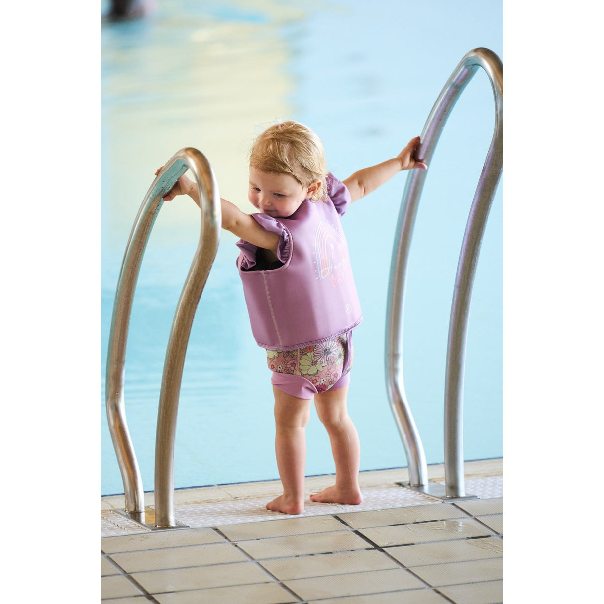 Color Kids Lavender Mist Swim Vest M/ Print