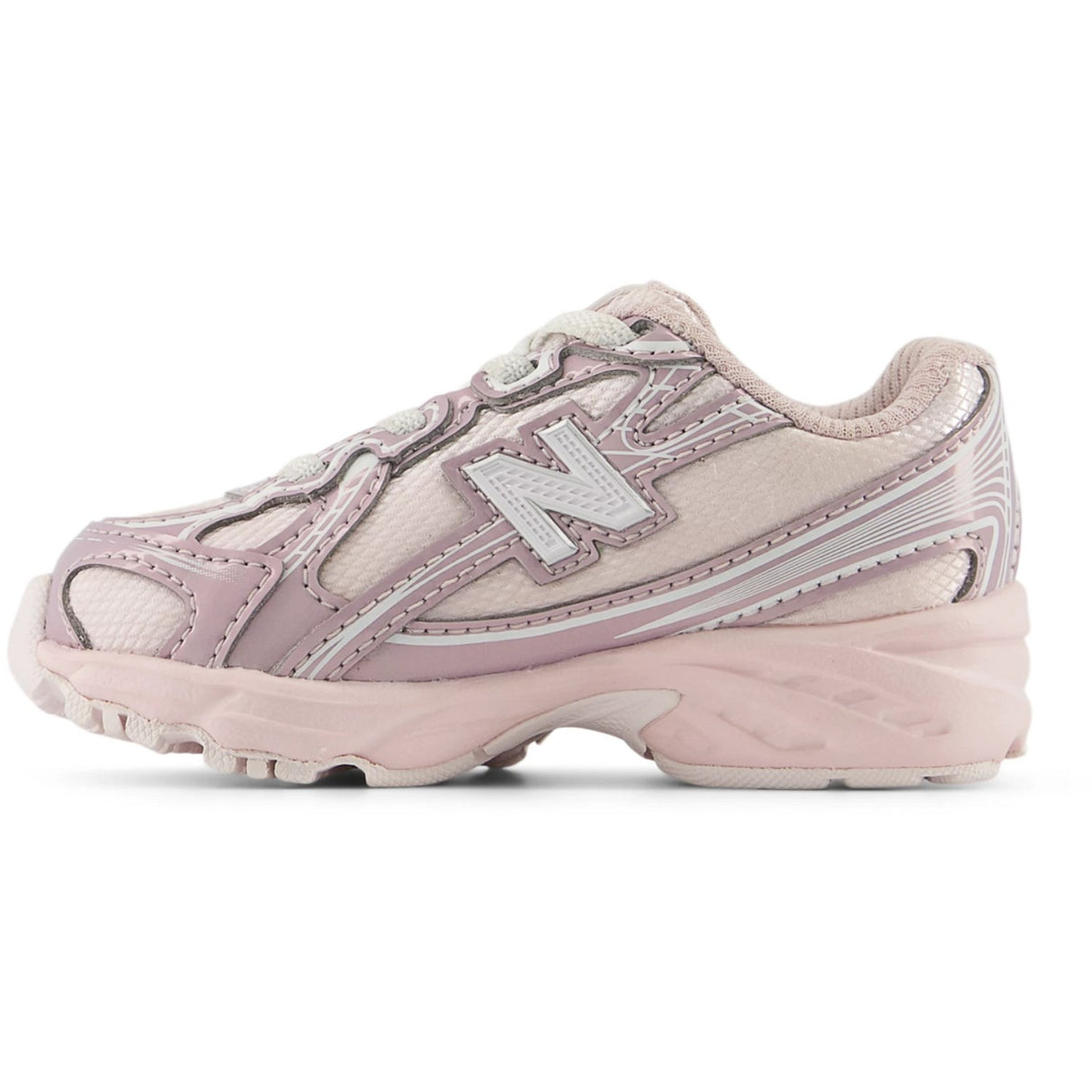 New Balance Pink Salt New Balance 740 Kids Bungee Lace