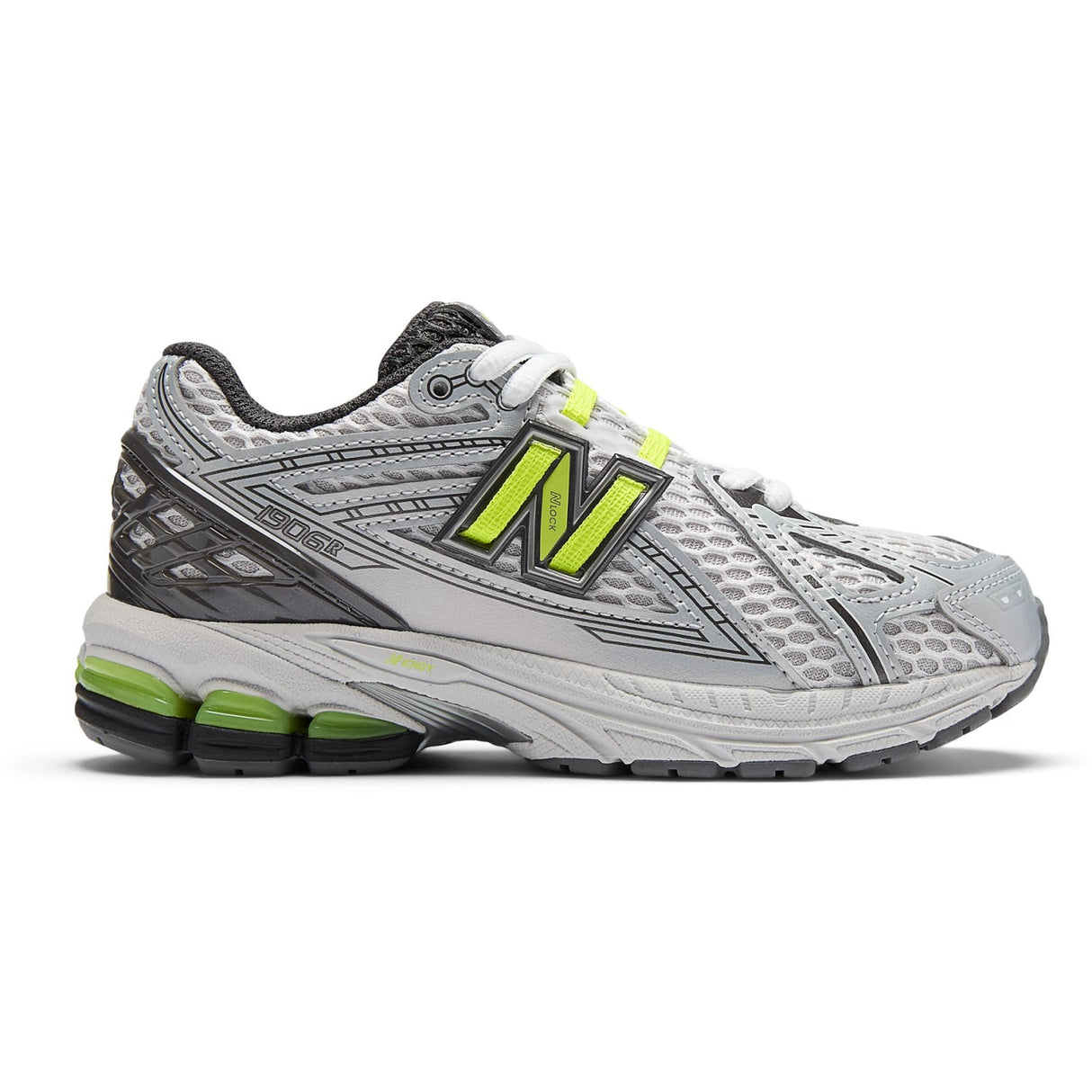 New Balance Black Metallic New Balance 1906 Kids Lace