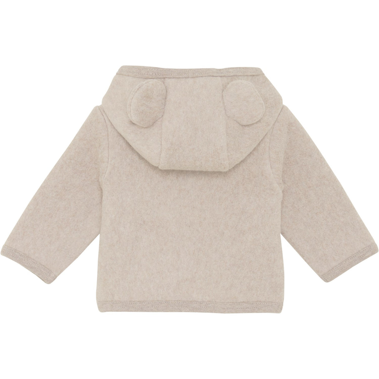 Huttelihut Camel Melange Jakke Ears Bomuld Fleece