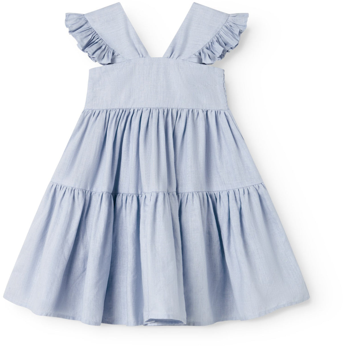 MarMar Linen Blue Mist Dalani Kjole