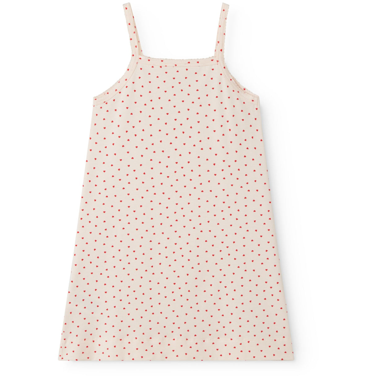 MarMar Modal Smooth Print Happy Hearts Strop Kjole