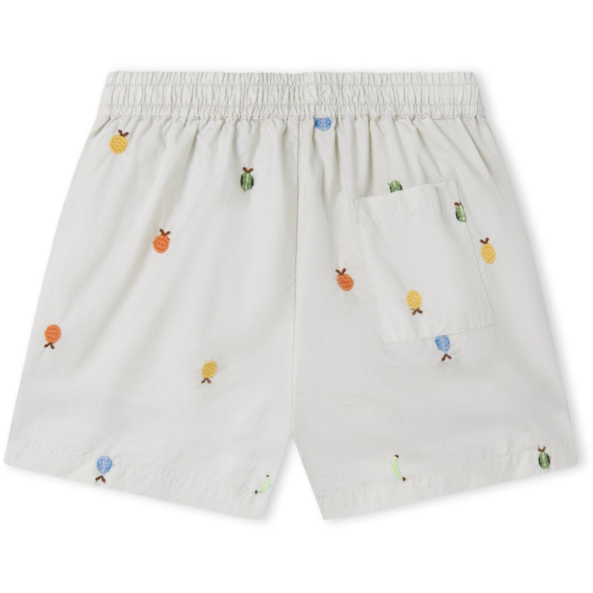 MarMar Poplin Fruit Emb Pinon Shorts