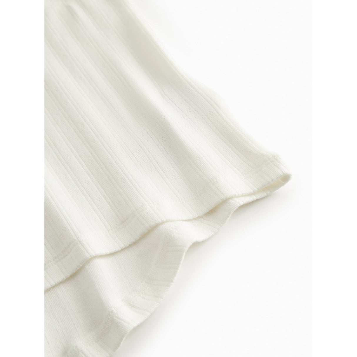 MarMar Modal Pointelle Gentle White Tavora Flæse T-shirt