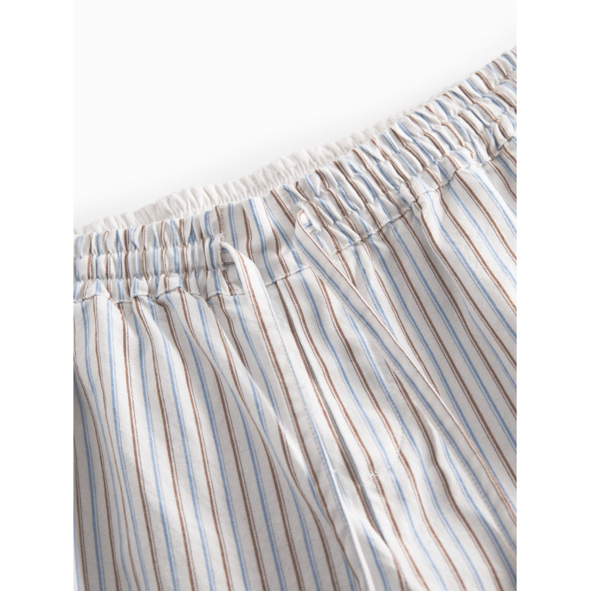 MarMar Cotton Blue Iris Stripe Plano Bukser