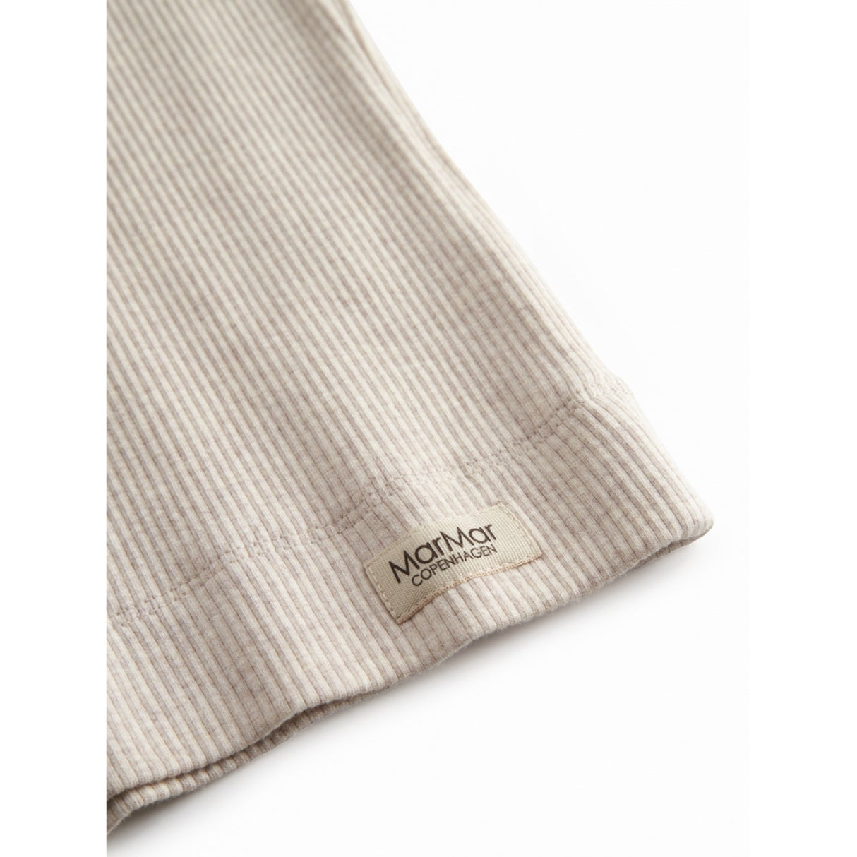 MarMar Modal Melange Light Beige Mel. Plain T-shirt