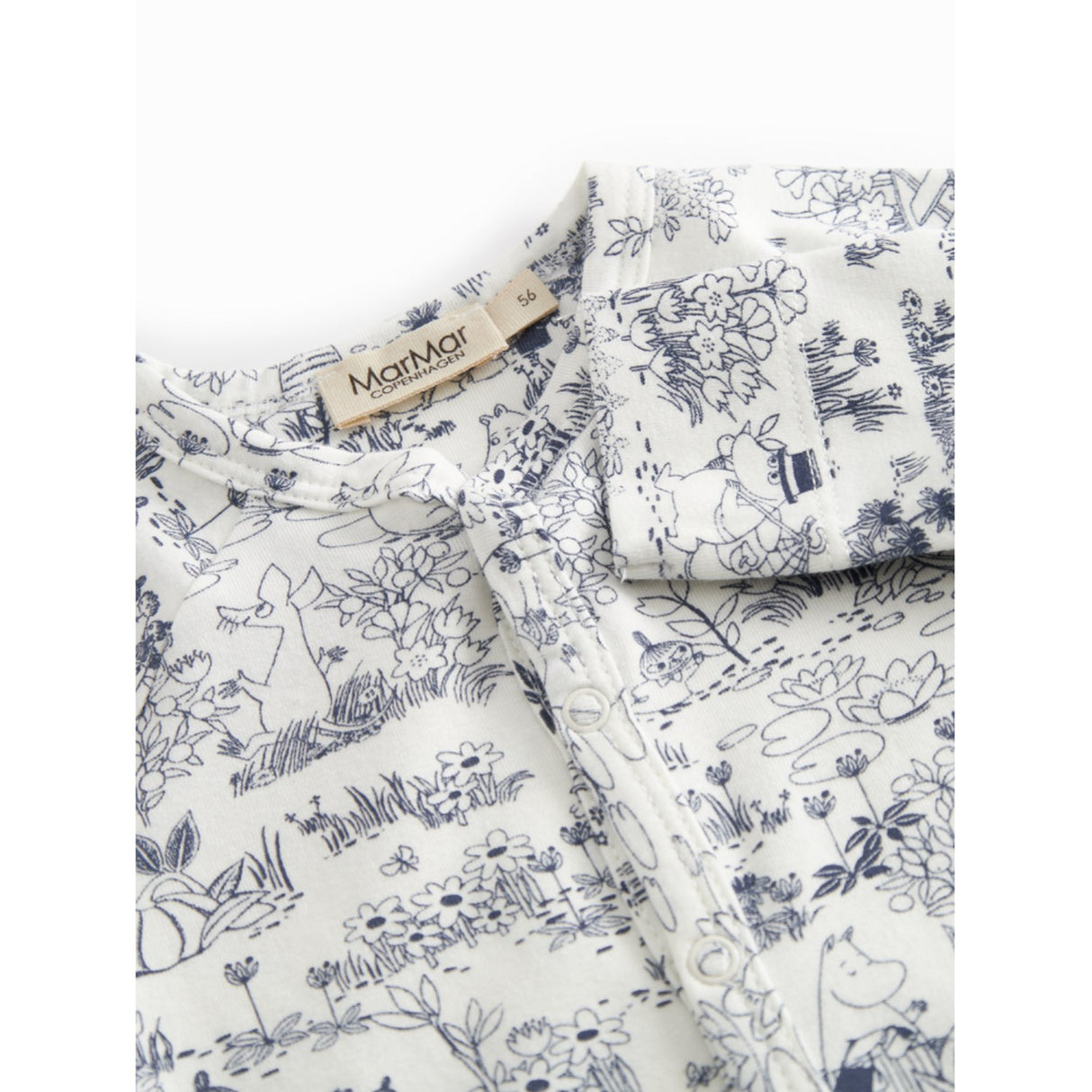 MarMar Newborn Modal Smooth Print Moominvalley Rena Heldragt