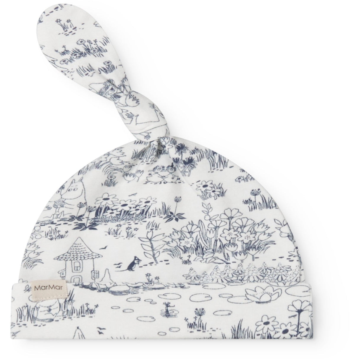 MarMar Newborn Modal Smooth Print Moominvalley Aiki Hue