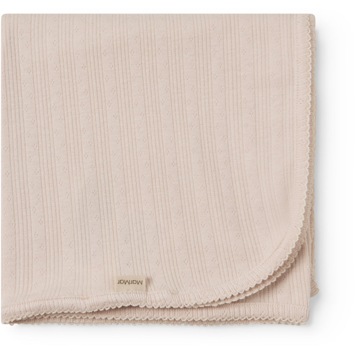 MarMar Newborn Modal Pointelle Misty Pink Alida Tæppe