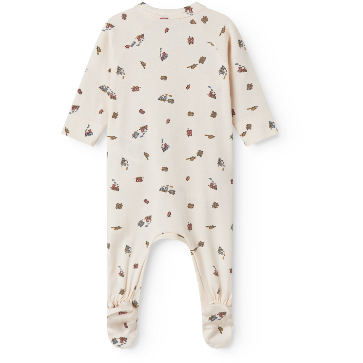 MarMar Newborn Modal Smooth Print Trains Rubello Heldragt