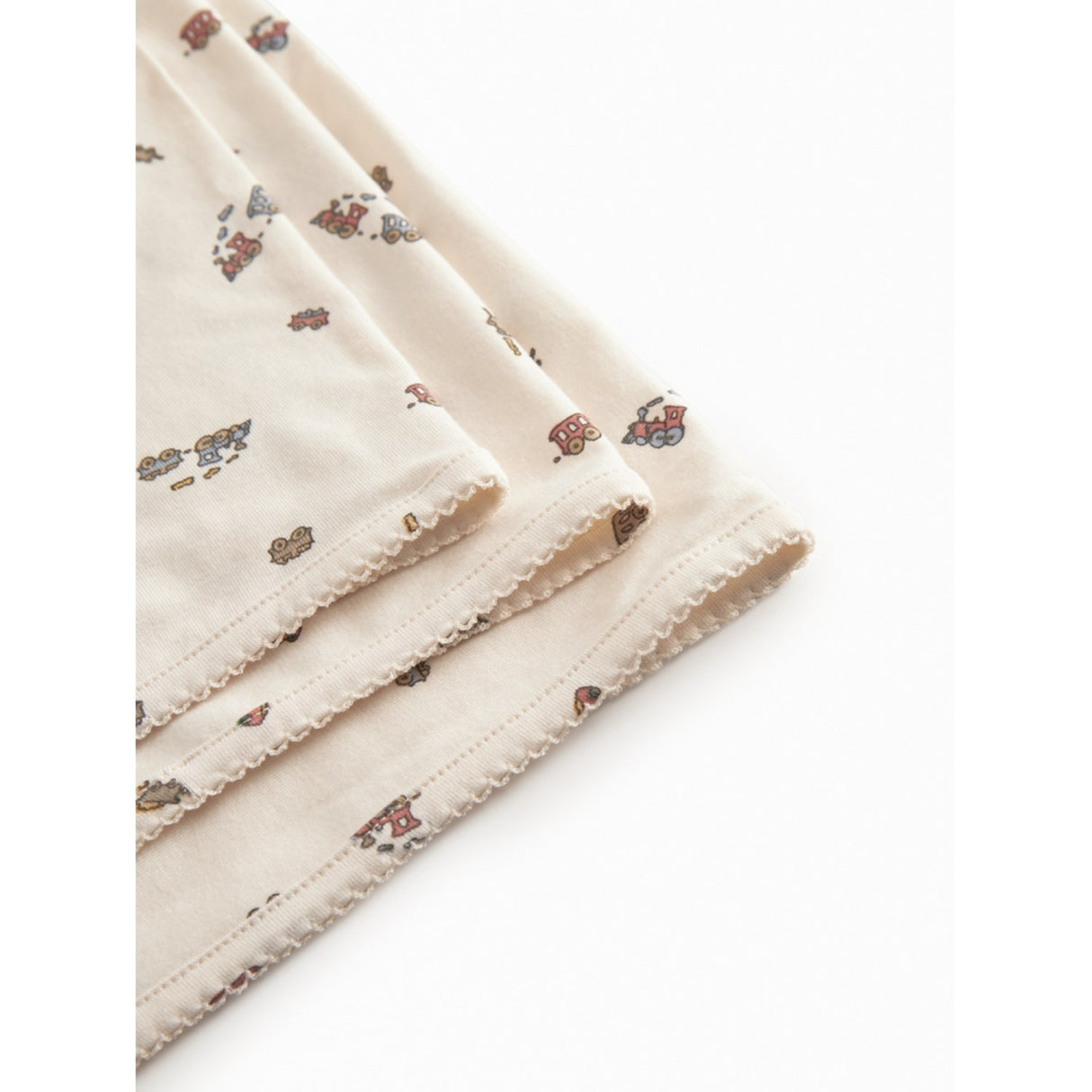 MarMar Newborn Modal Smooth Print Trains Alida Tæppe