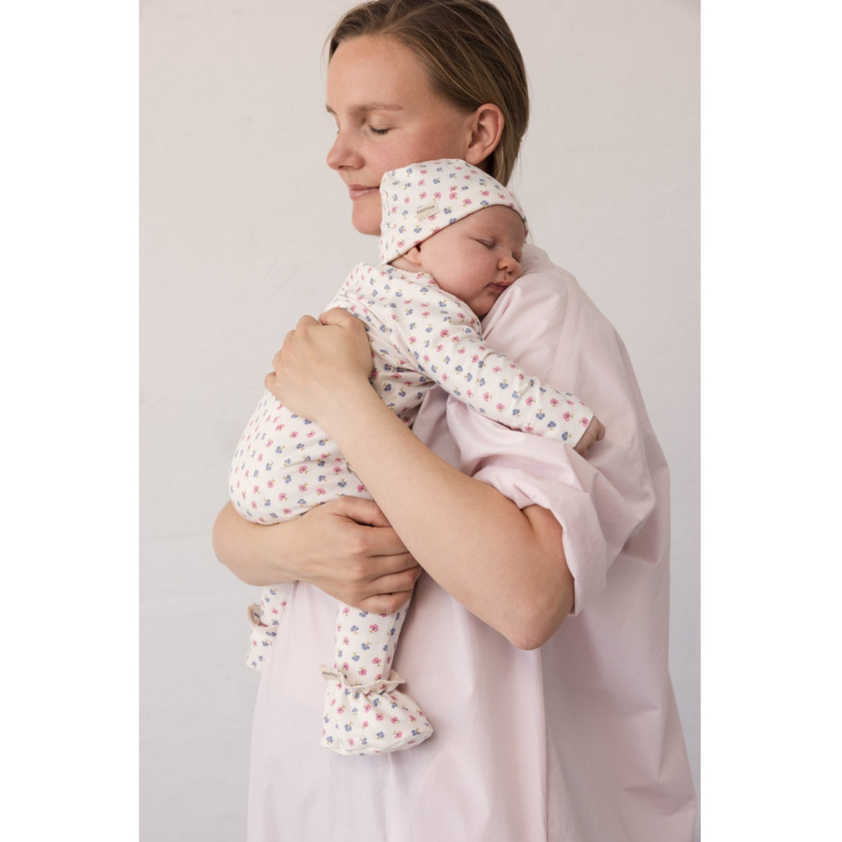 MarMar Newborn Modal Smooth Print Mini Flower Aiko Hue