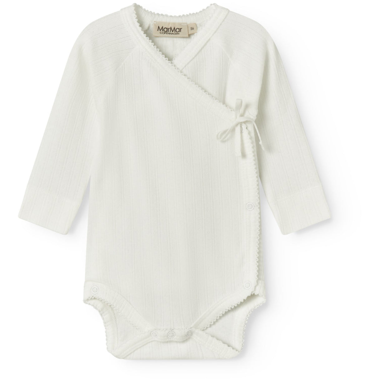 MarMar Newborn Modal Pointelle Gentle White Belita Body