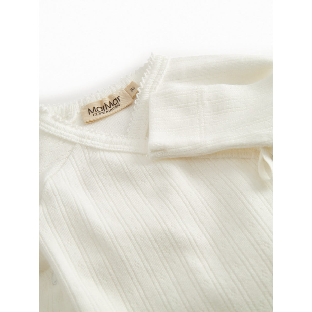 MarMar Newborn Modal Pointelle Gentle White Belita Body