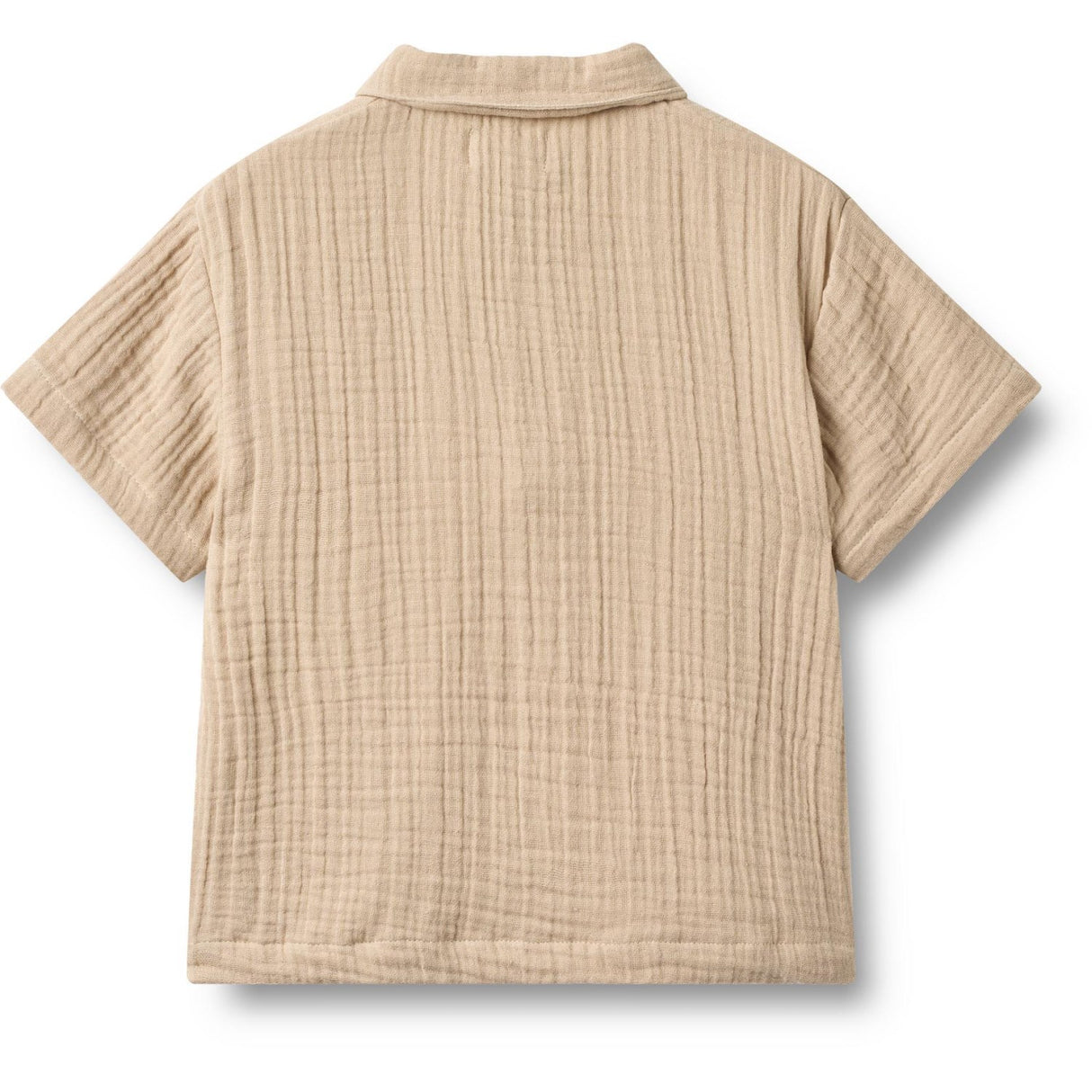 Wheat Warm Sand Sæt Skjorte S/S & Shorts Svend
