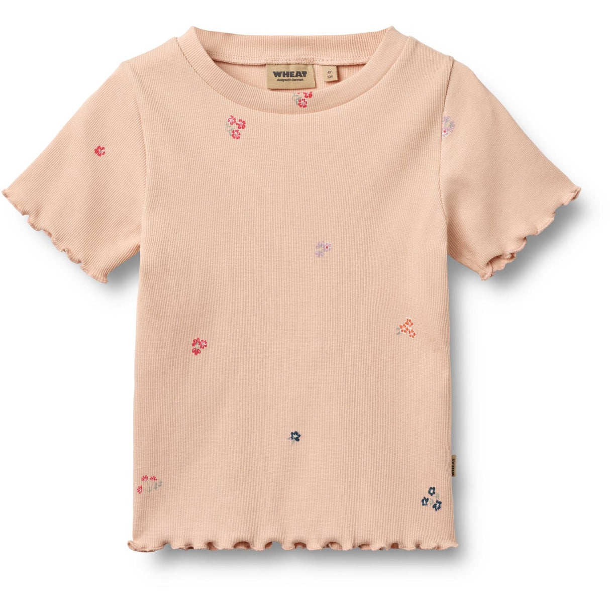 Wheat Rose Flowers Sæt T-shirt S/S & Bukser Alicia