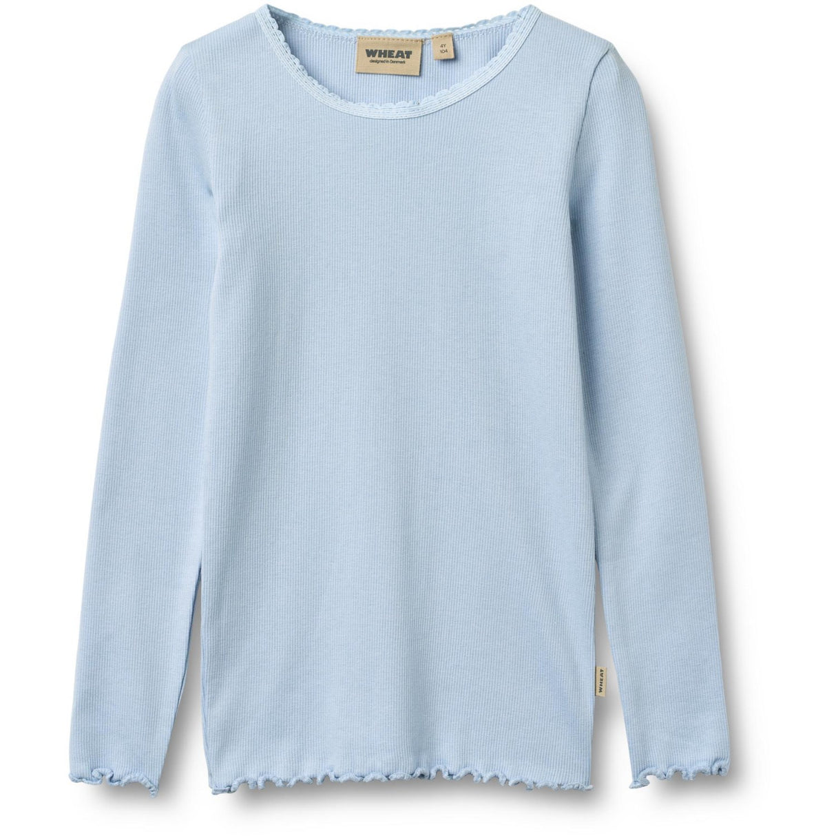 Wheat Air Rib Bluse Reese