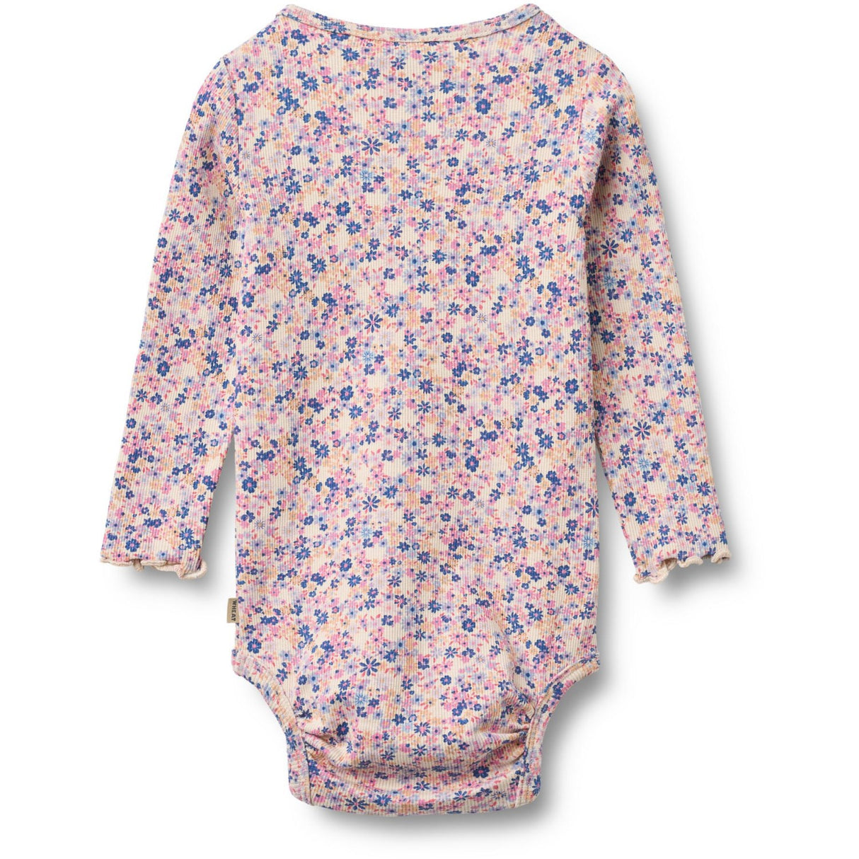 Wheat Pink Blue Flowers Body L/S Rie