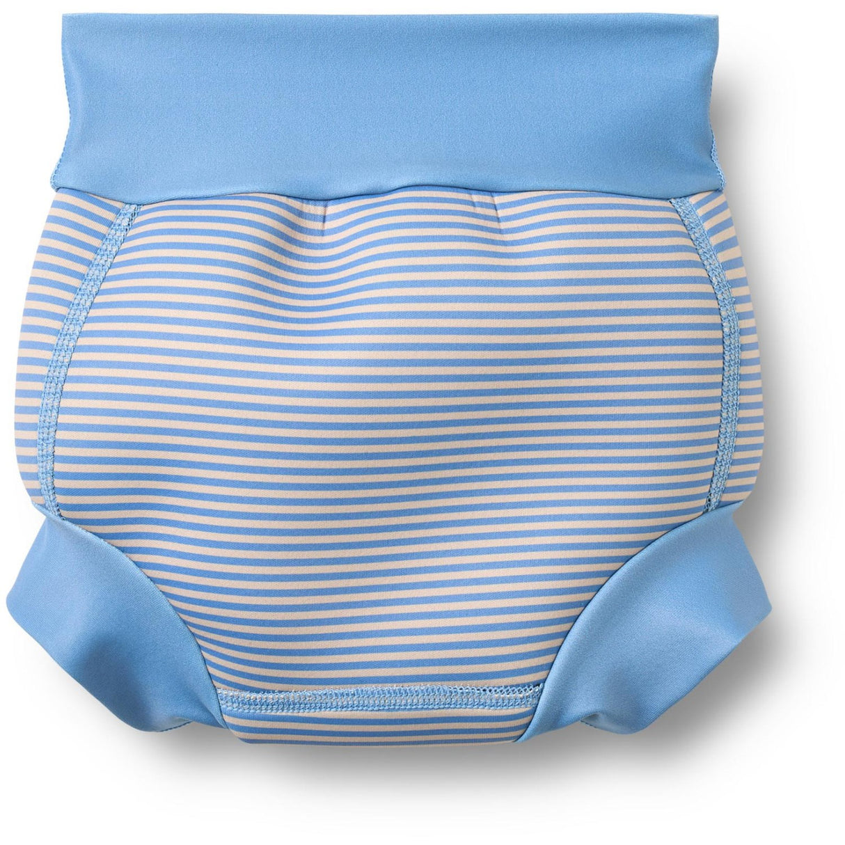 Wheat Blue Swim Stripe Neoprene Badebukser Anker