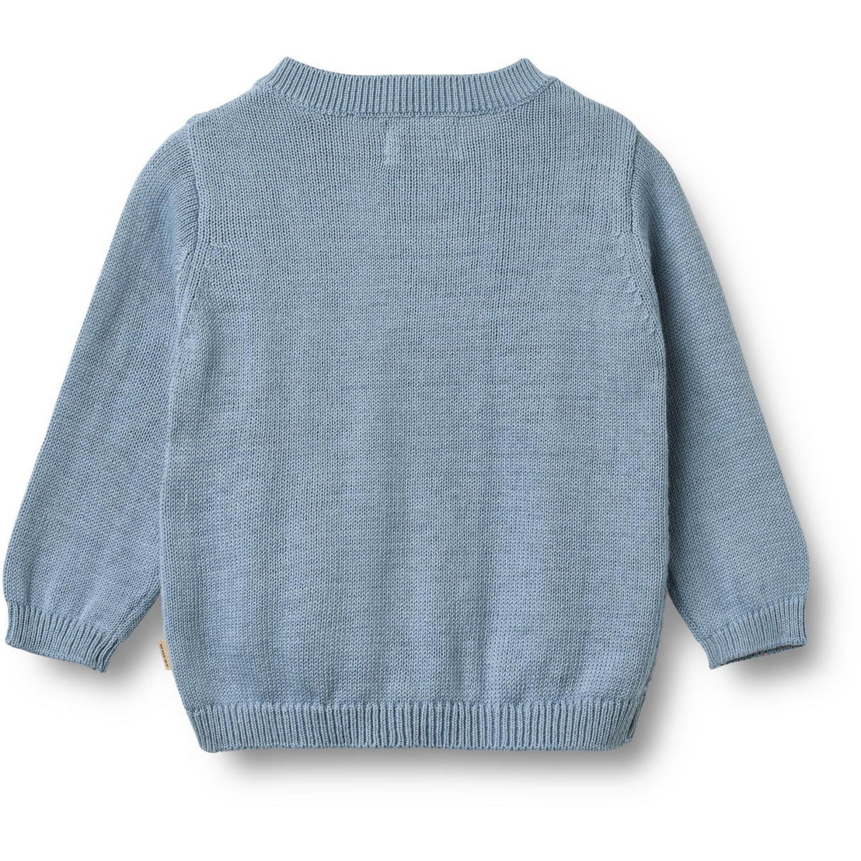 Wheat Faded Denim Strik Cardigan Bjørn