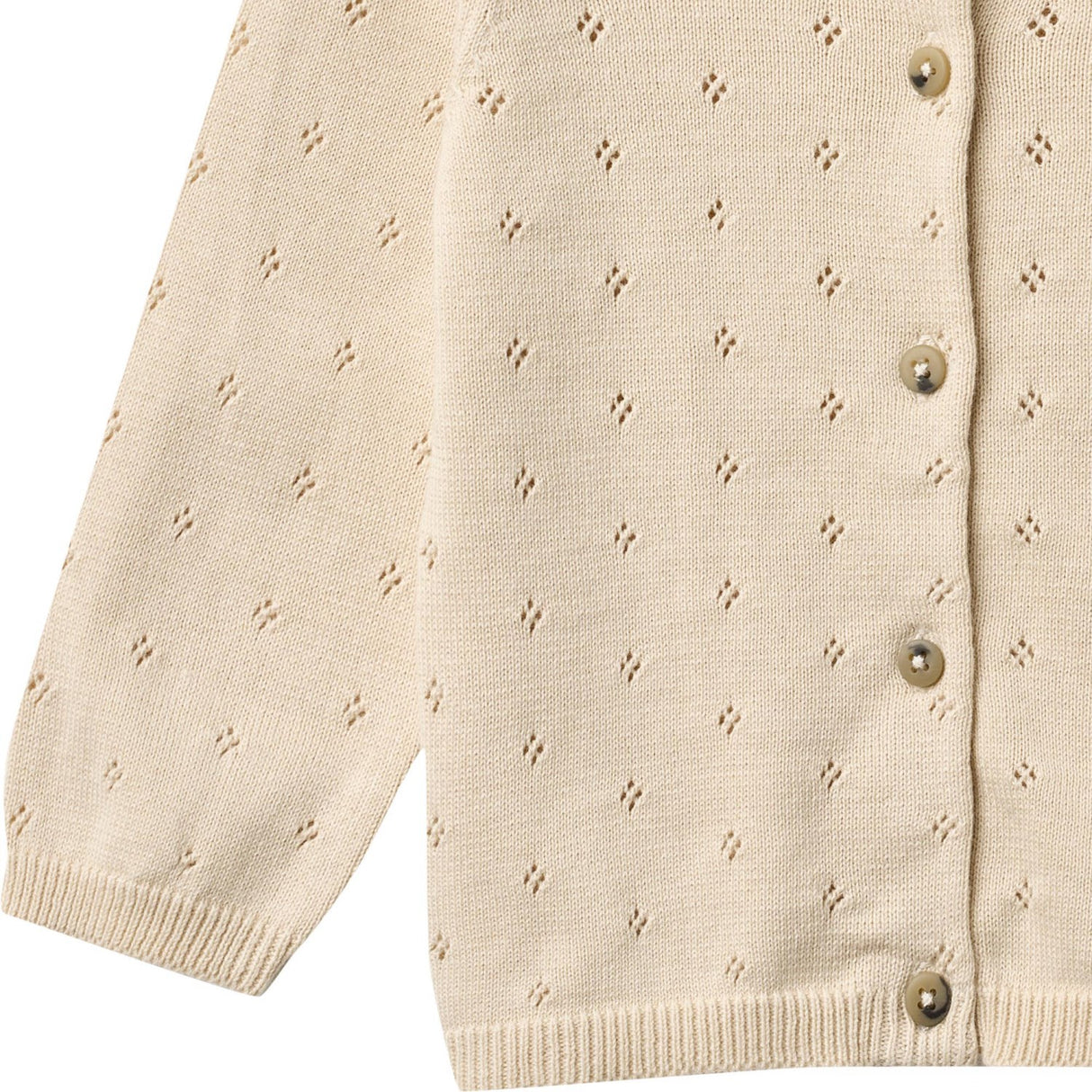 Wheat Sandshell Strik Cardigan Maia
