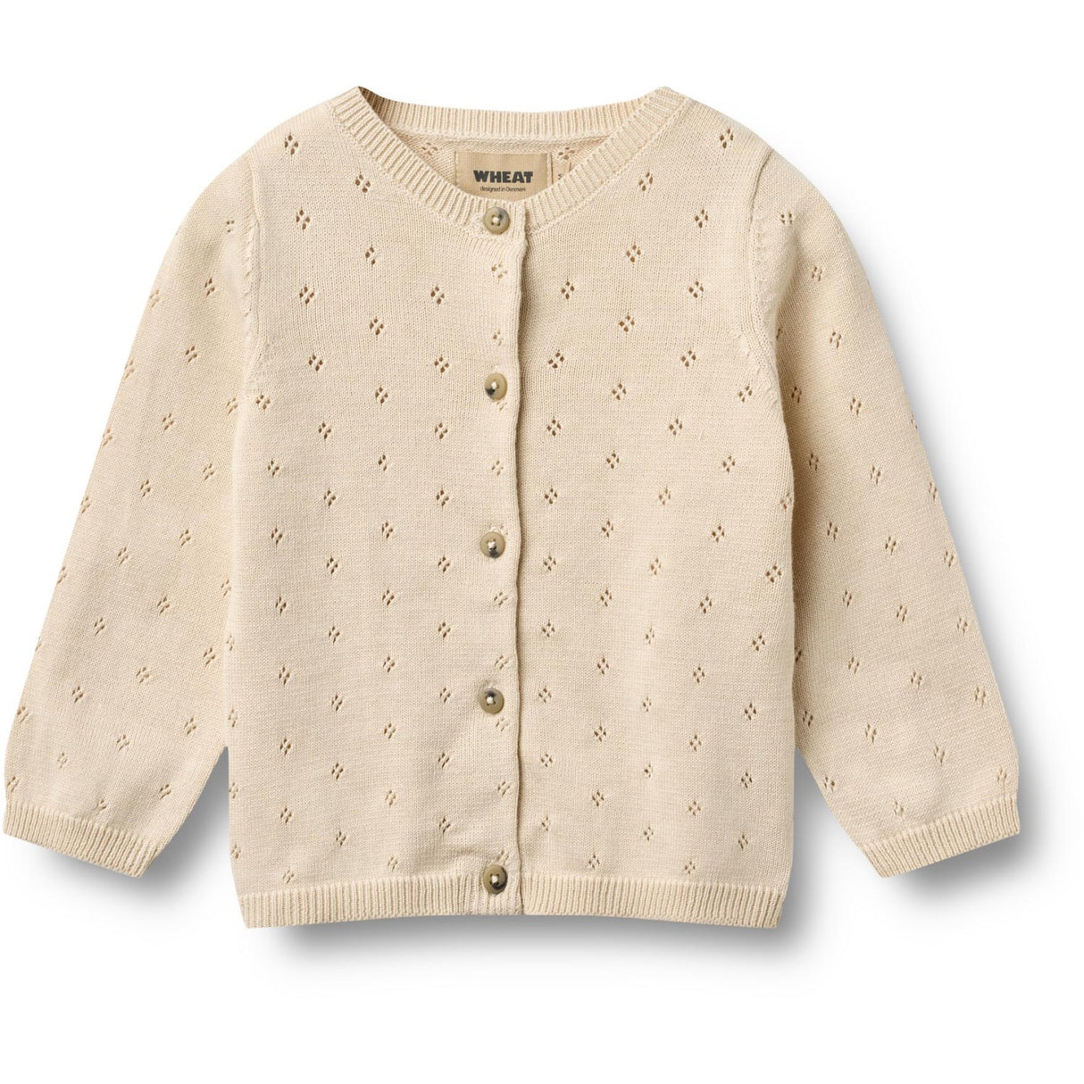 Wheat Sandshell Strik Cardigan Maia