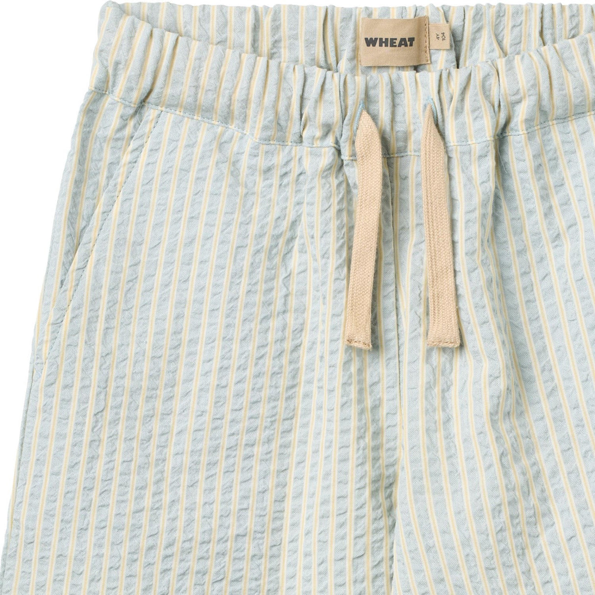 Wheat Summer Sky Stripe Bukser Sasha