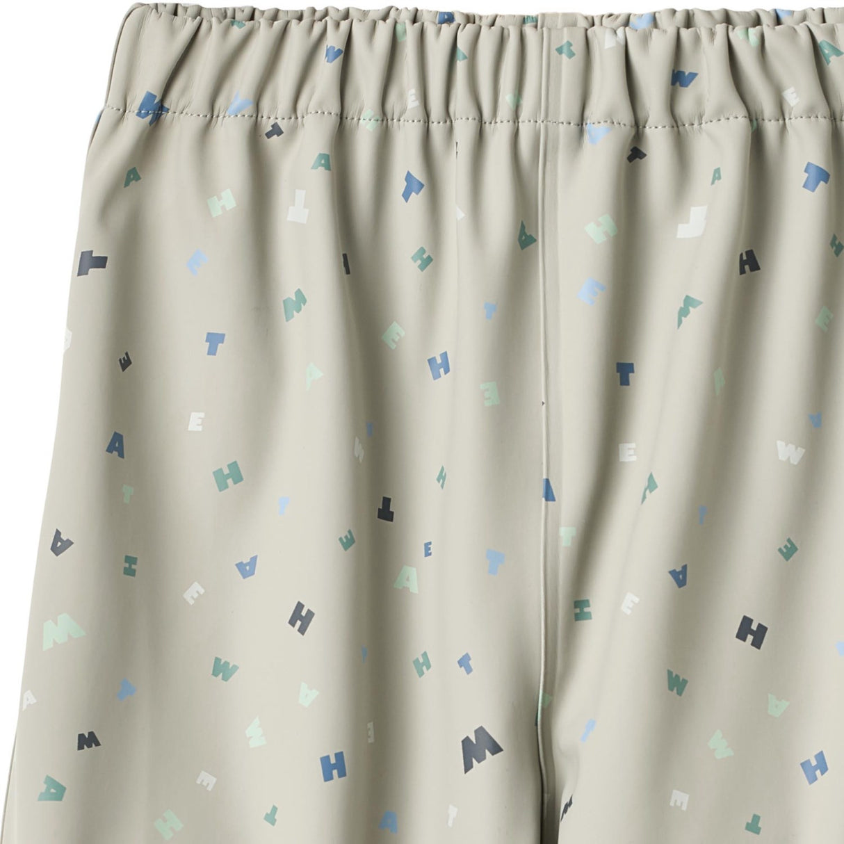 Wheat Light Flint Letters Regntøj Olo Bukser