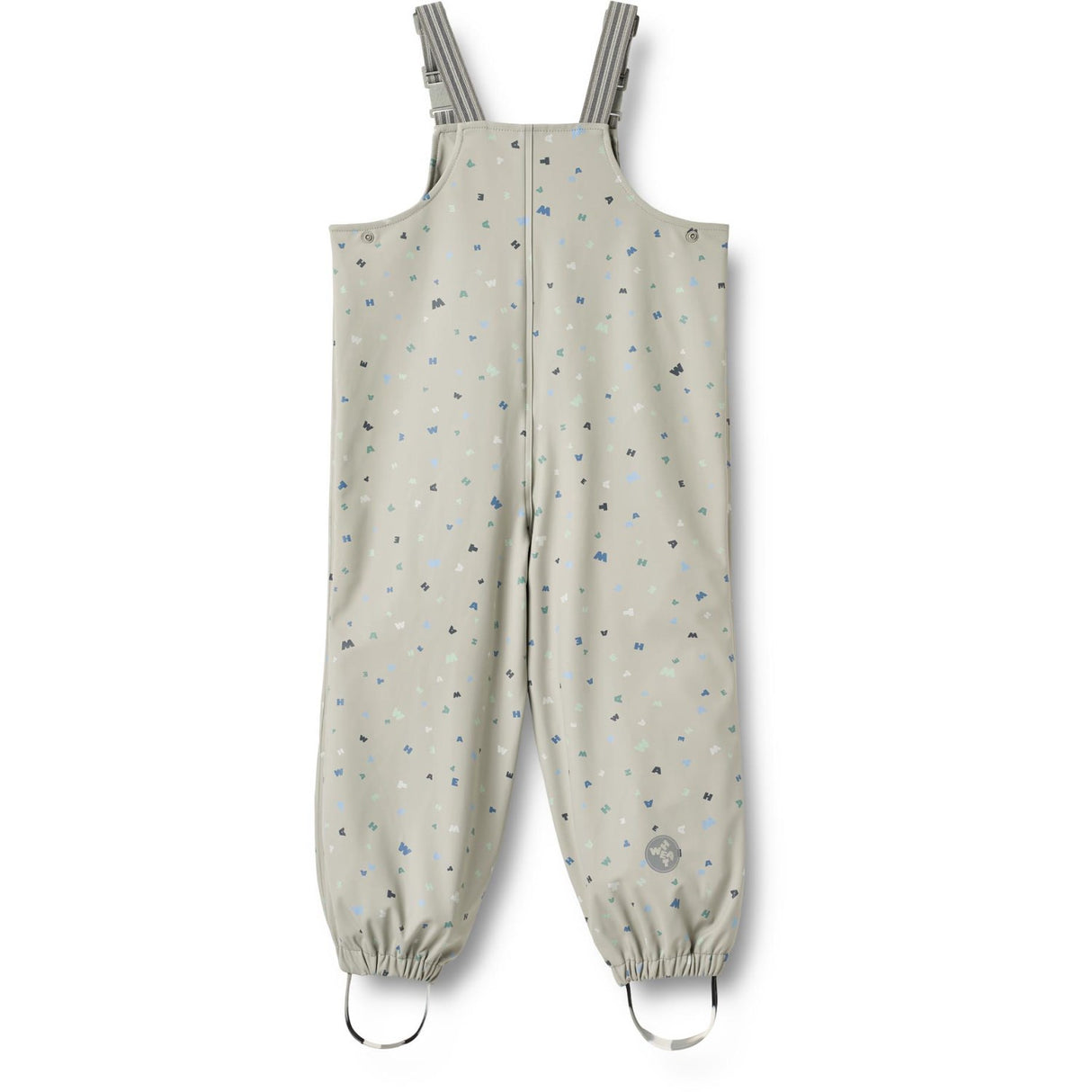 Wheat Light Flint Letters Regntøj Charlo Overall