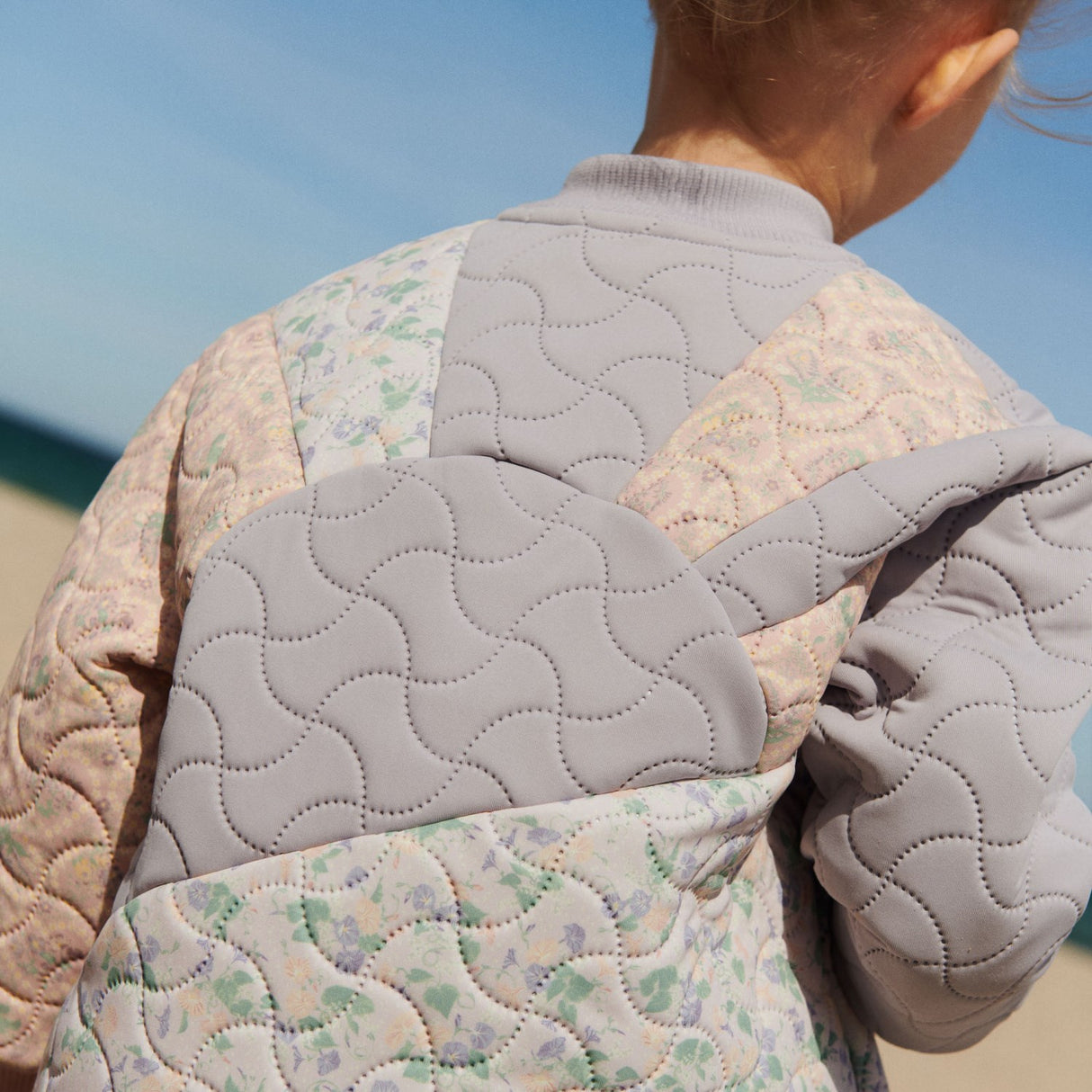 Wheat Purple Light Petunias Thermo Jakke Helmao