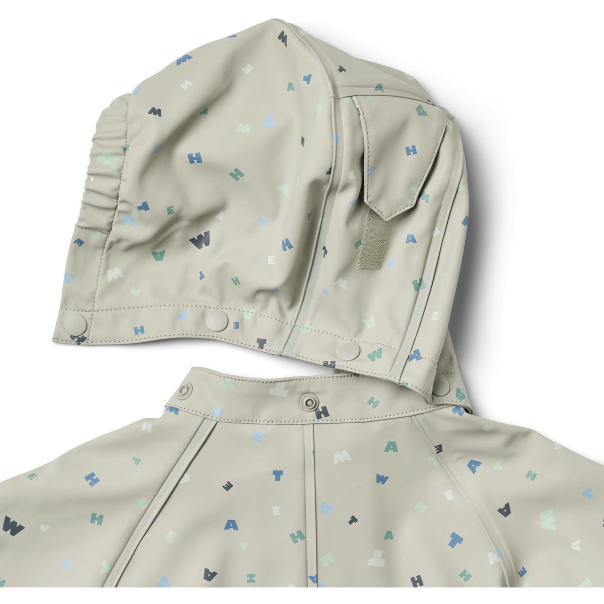 Wheat Light Flint Letters Rainsuit Mika