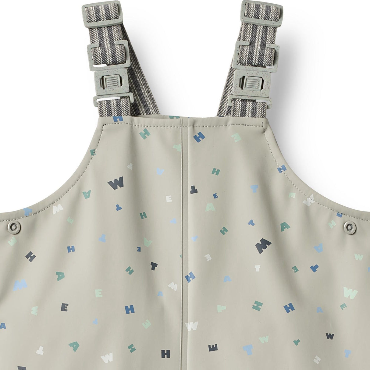 Wheat Light Flint Letters Regntøj Charlo Overall