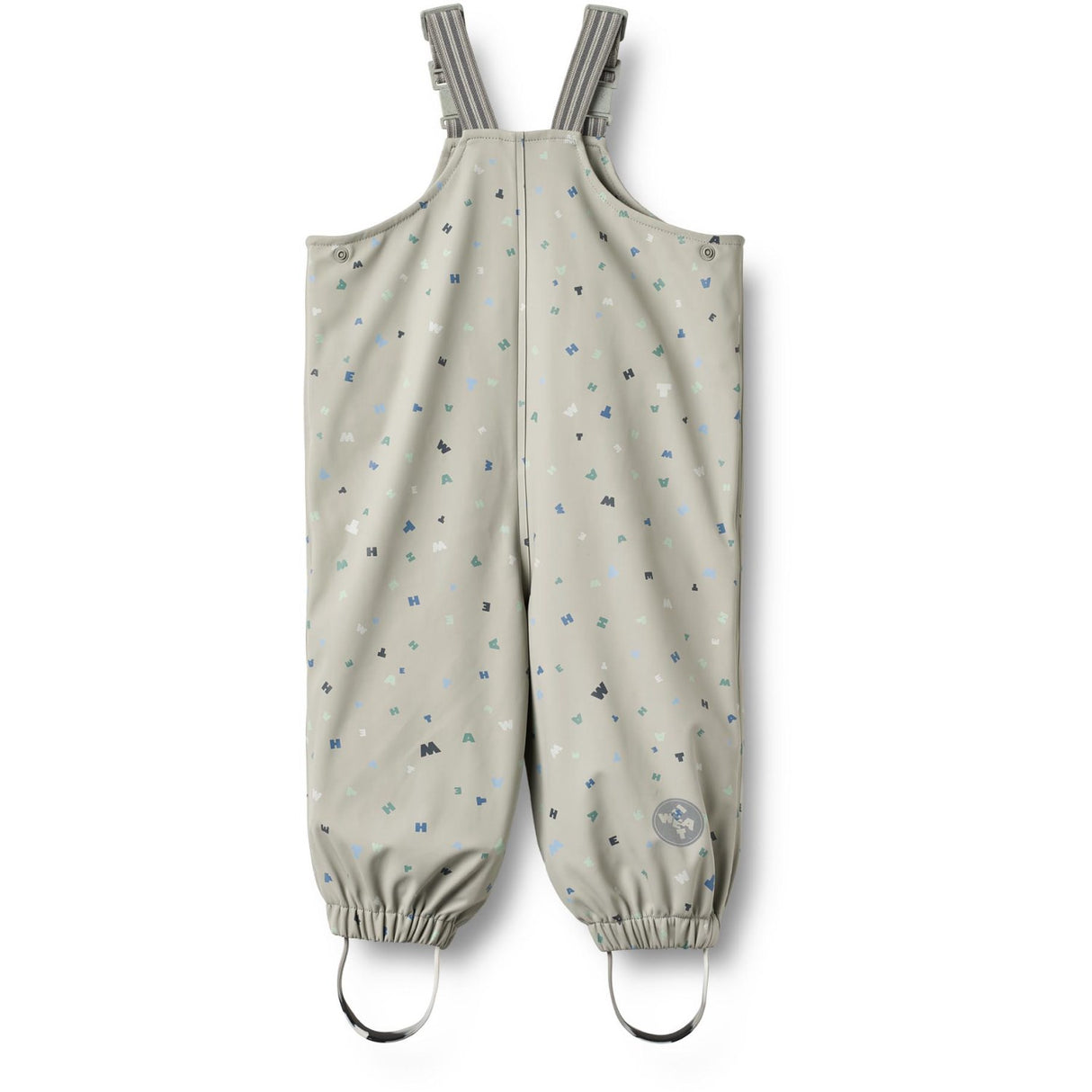 Wheat Light Flint Letters Regntøj Charlo Overall