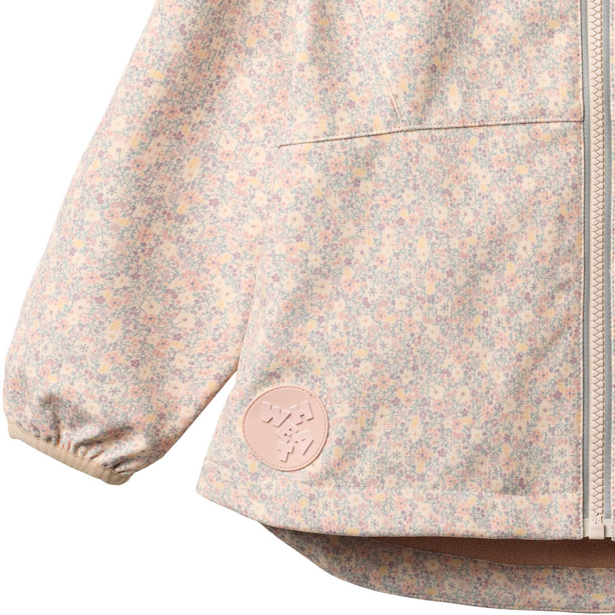 Wheat Rose Shadow Flowers Softshell Jakke Mitta