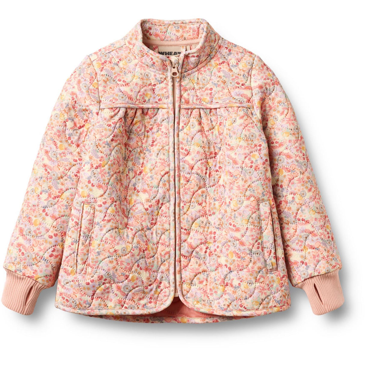 Wheat Fruits And Flowers Thermo Jakke Tilde