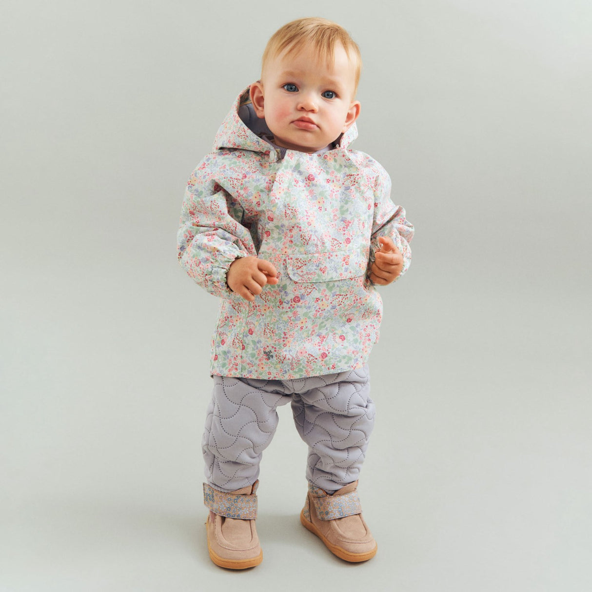 Wheat Cool Sky Flowers Jakke Sveo