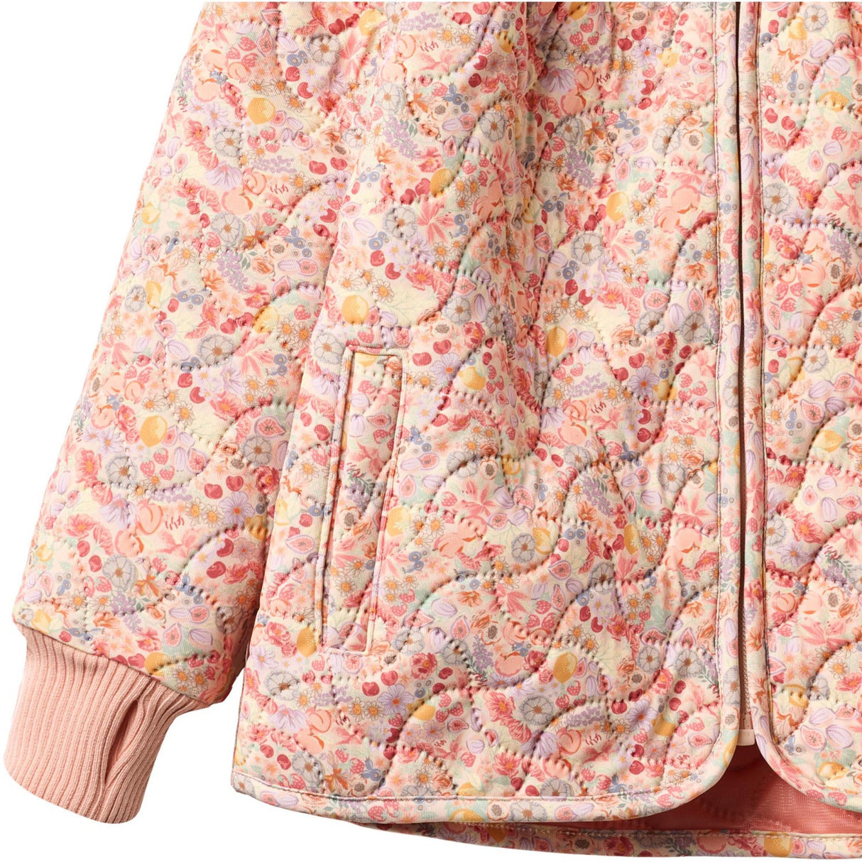 Wheat Fruits And Flowers Thermo Jakke Tilde