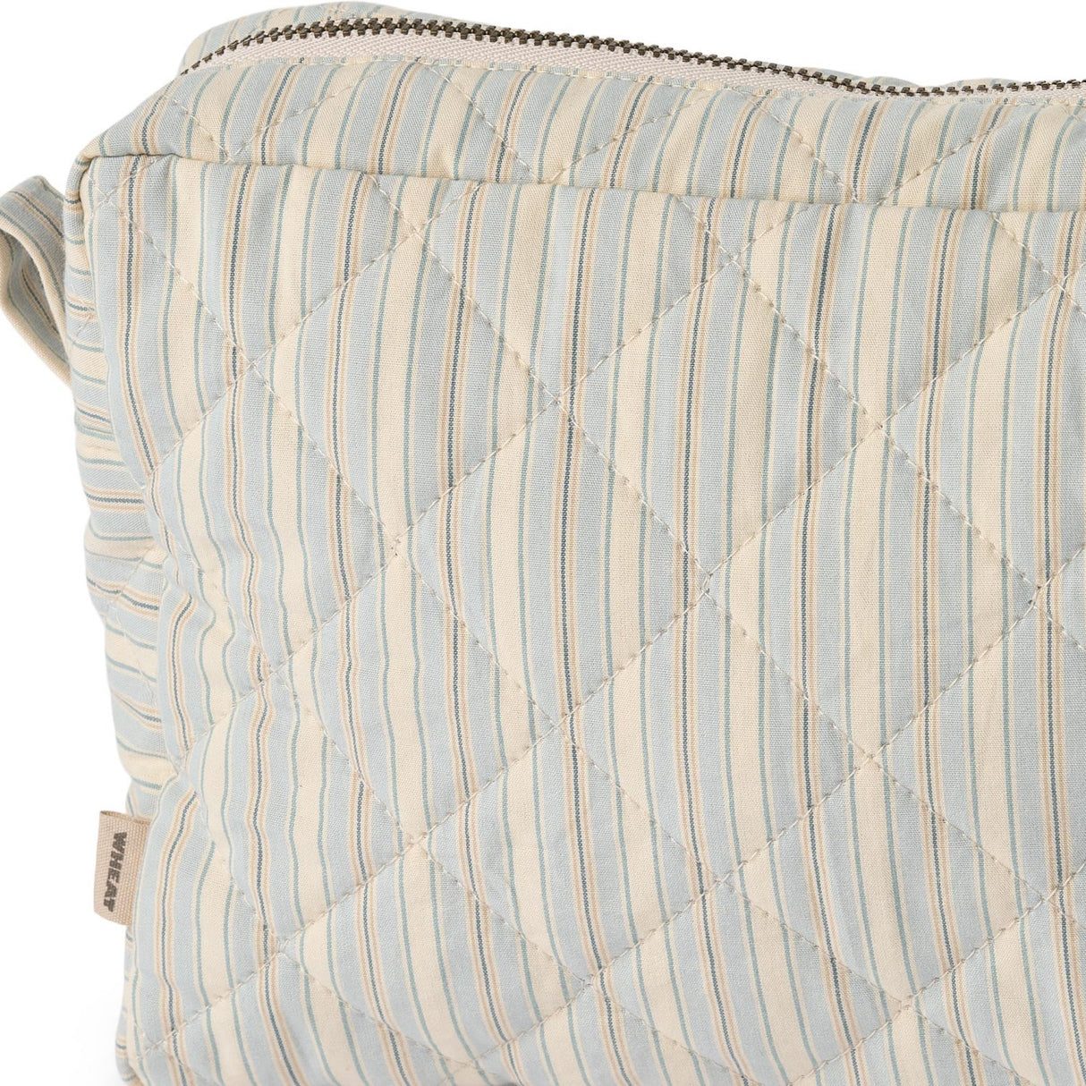 Wheat Blue Ocean Stripe Wash Taske Small Ziggy
