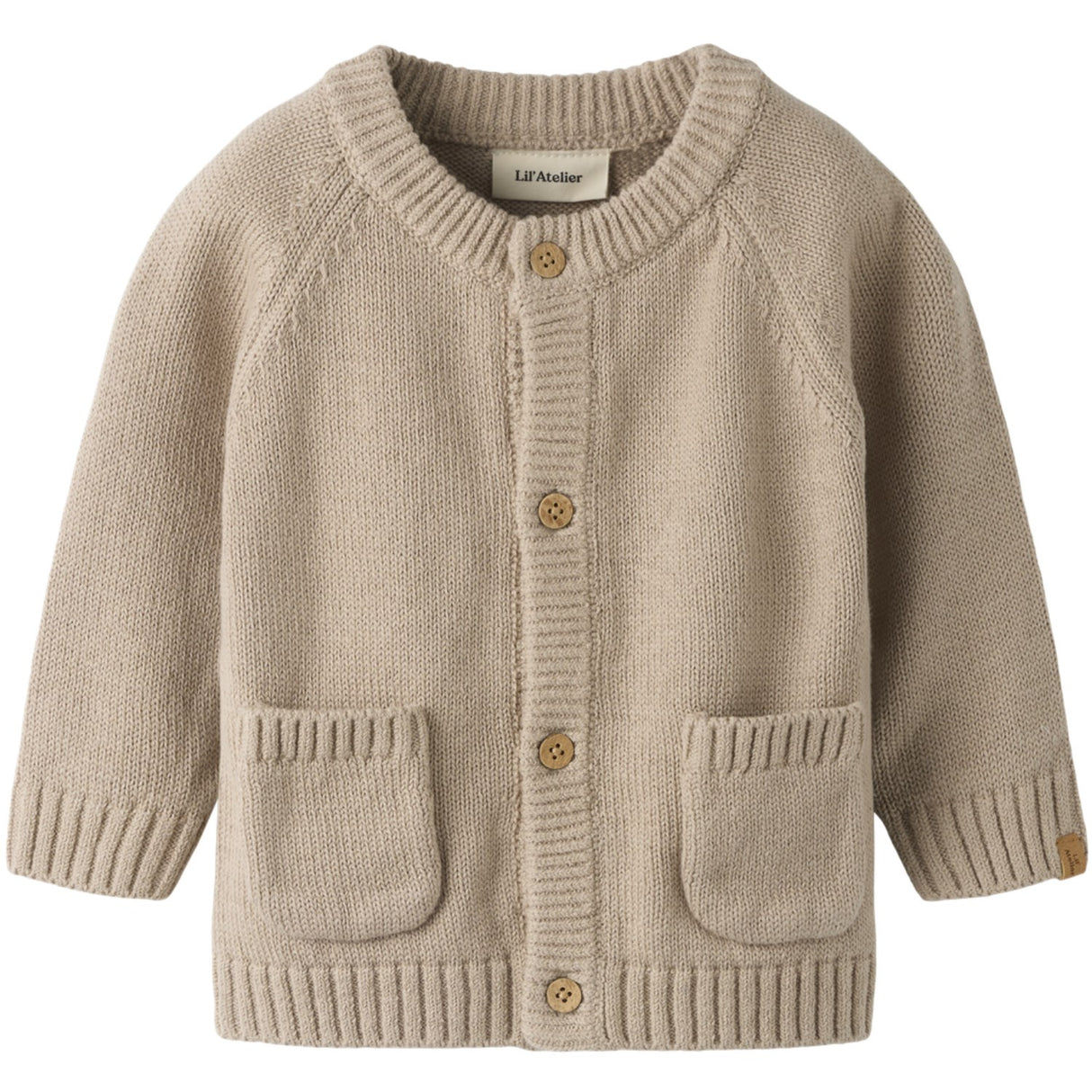 Lil'Atelier Oxford Tan Nbmfogon Ls Strik Card Lil
