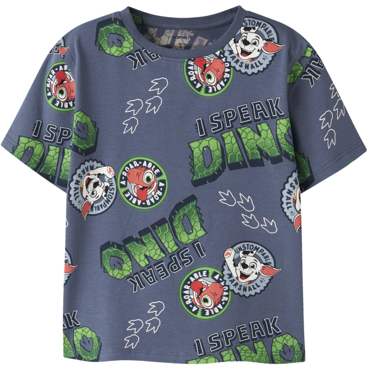 Name It Vintage Indigo Nmmjok Paw Ss Nreg Top Cplgm
