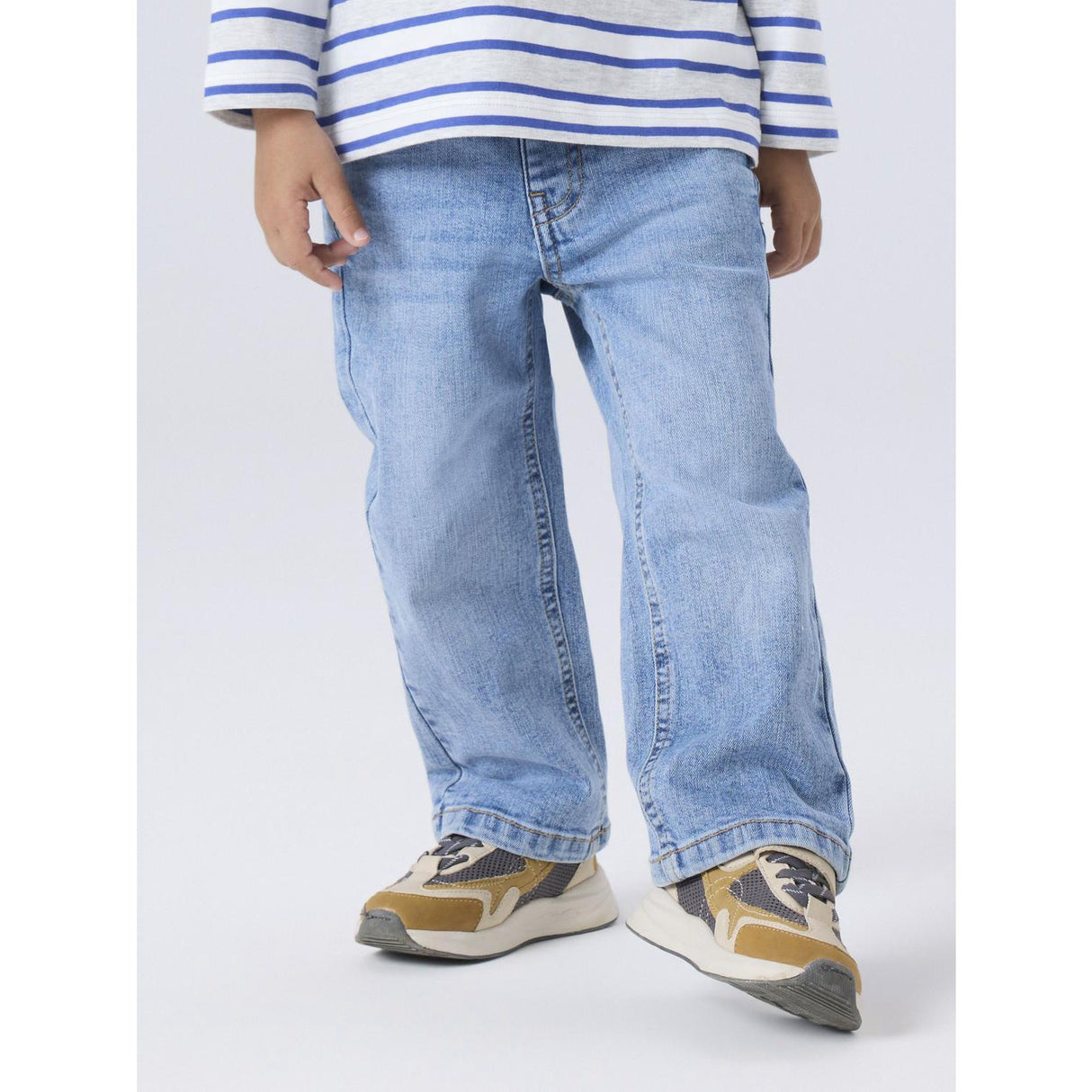 Name It Medium Blue Denim Nmmryan Straight Jeans 8809-Md Tb